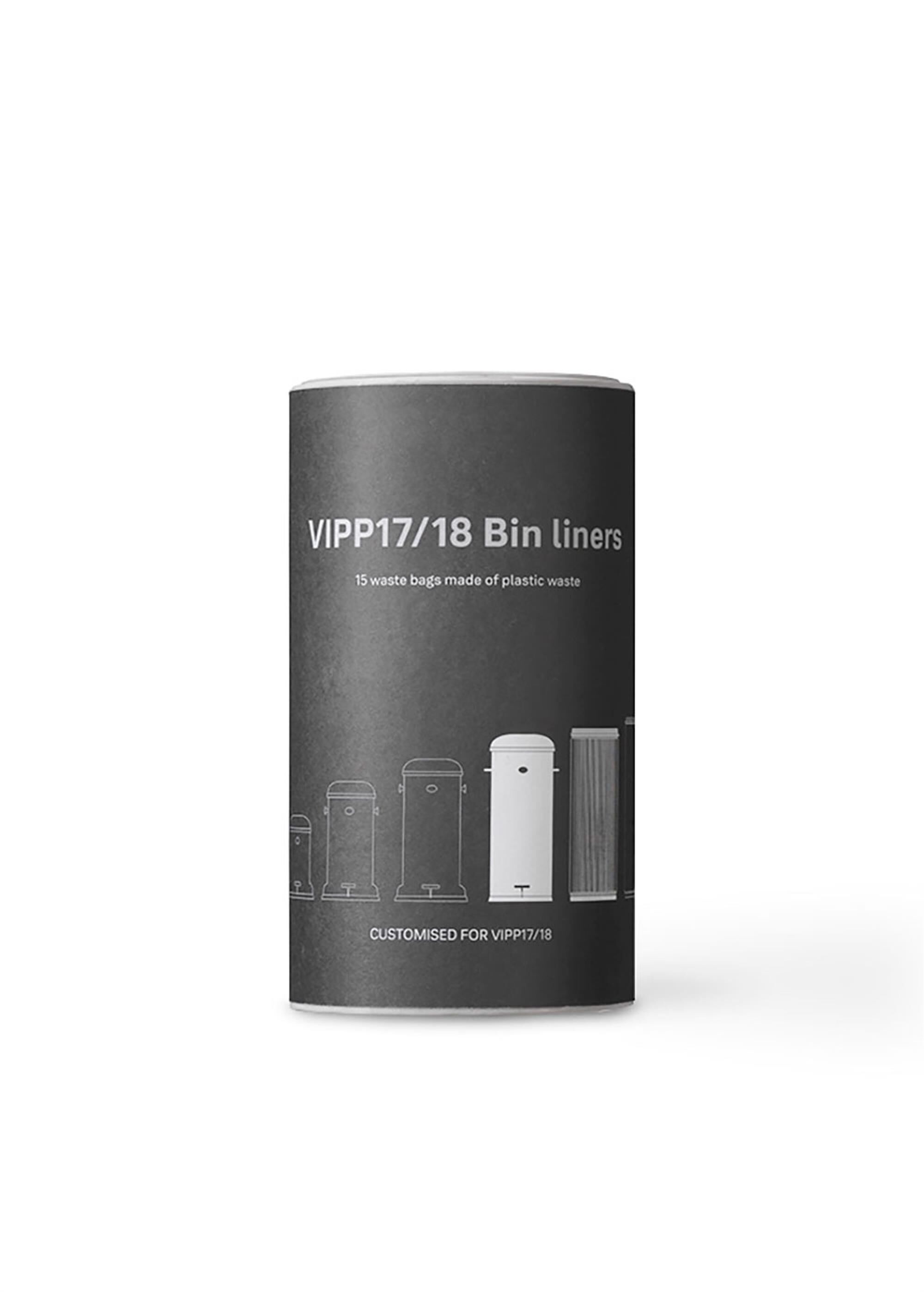 Sacs à Ordures Bin pour 17/18 8 Rouleaux Recyclés