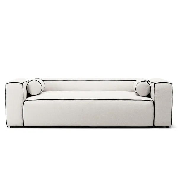 Grand Hue 2-Sitzer Sofa Steam/Weiß/Graphitgrau