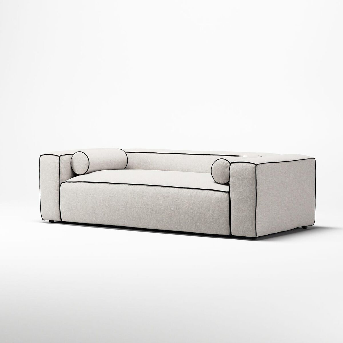 Grand Hue 2-Seater Sofa Steam/White/Graphite Grey