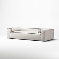 Grand Hue 3-Sitzer Sofa Steam/Weiß/Graphitgrau