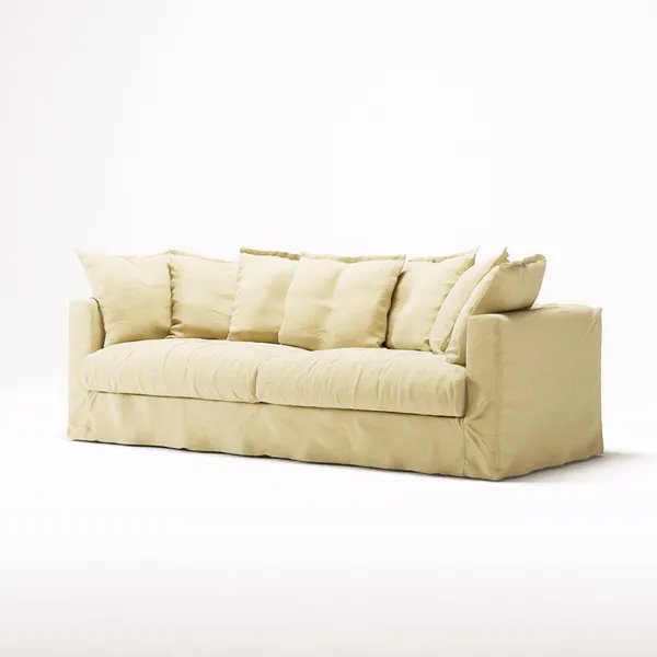Le Grand Air 3-Sitzer-Sofa, Morgenrot/Löwe