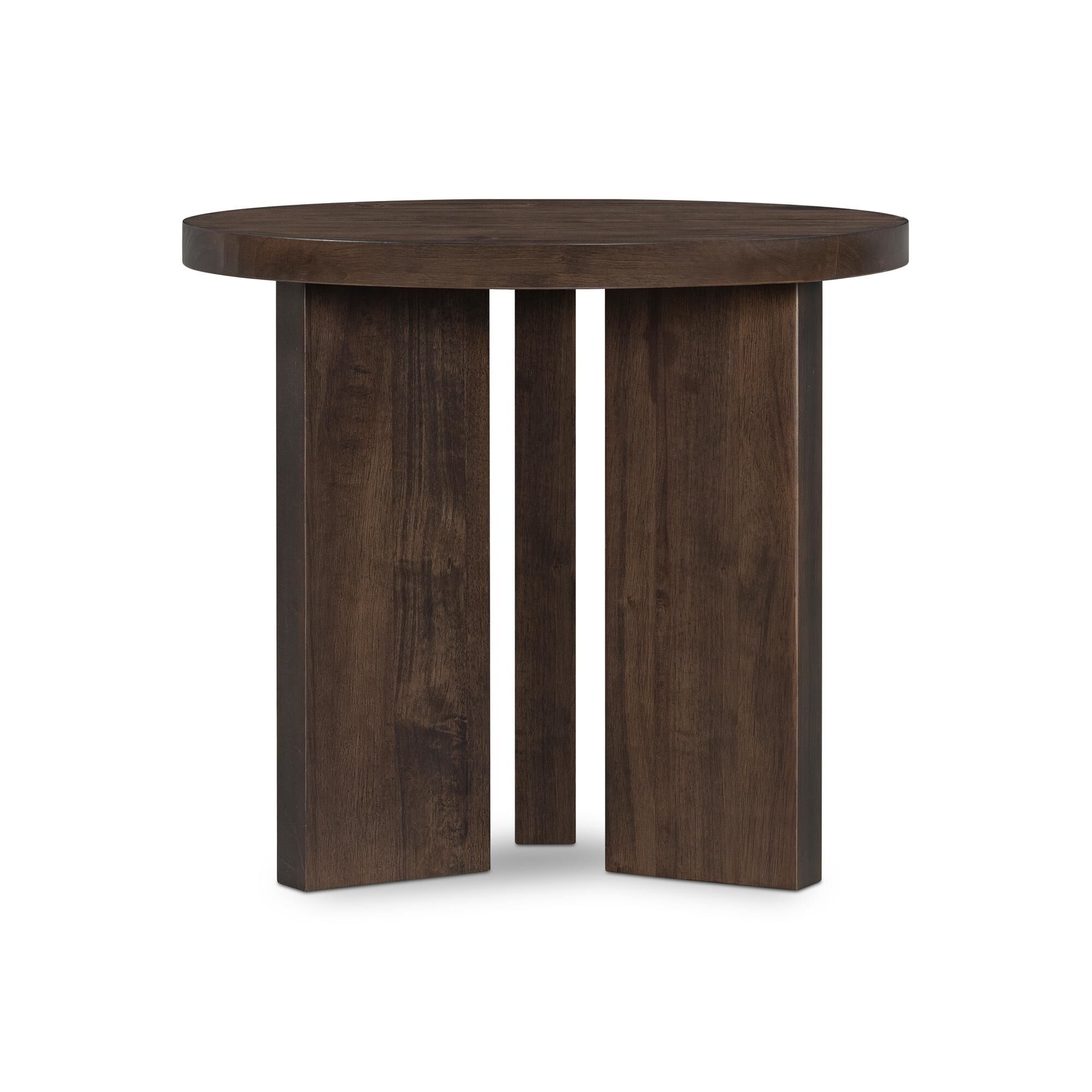 Eden Table D’appoint Ø50 Chêne Fumé