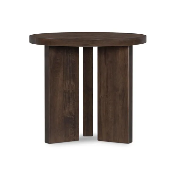 Eden Tavolino Ø50 Rovere Affumicato