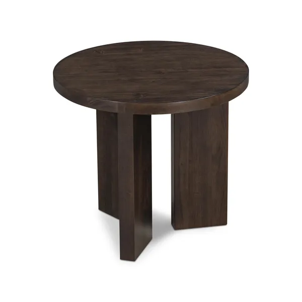 Eden Tavolino Ø50 Rovere Affumicato