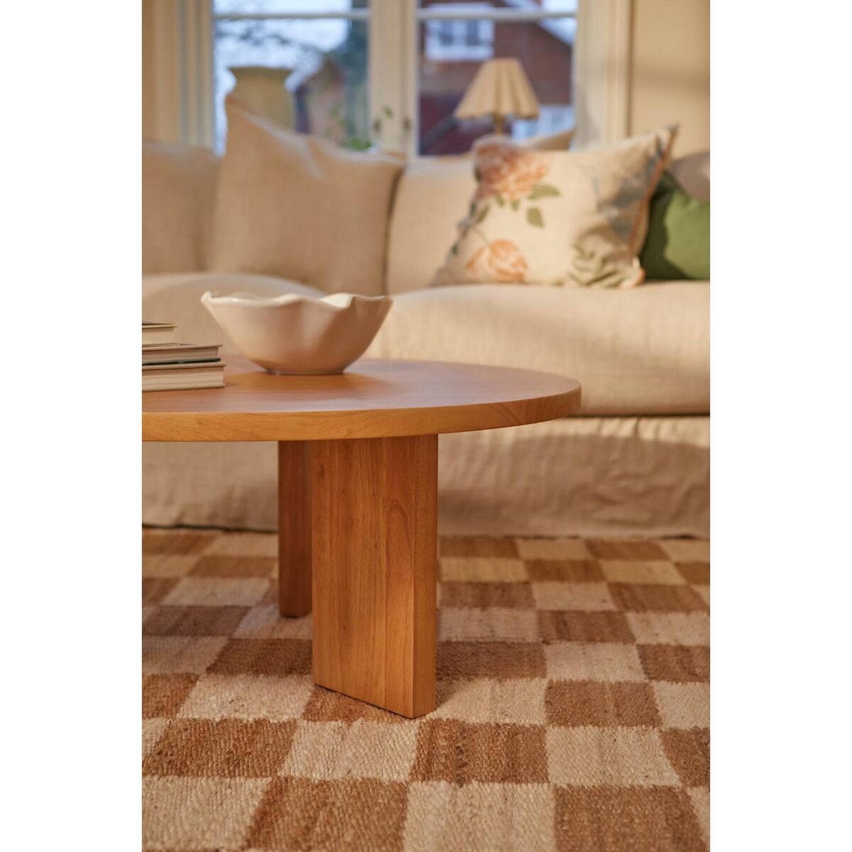 Eden Coffee Table Ø90 Oak