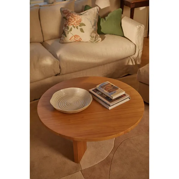 Eden Coffee Table Ø90 Oak