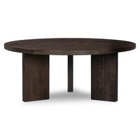 Eden Side Table Ø90 Smoked Oak