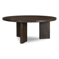 Eden Side Table Ø90 Smoked Oak