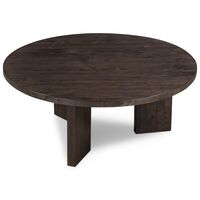 Eden Side Table Ø90 Smoked Oak