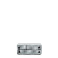 TRIX LIBERTY OBI CHECK Materasso/Divano da Esterno Blu
