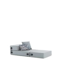 TRIX LIBERTY OBI CHECK Materasso/Divano da Esterno Blu