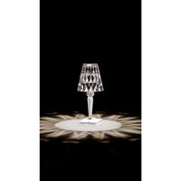 BATTERI Bærbar Lampe Røykfarget