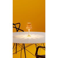 BATTERY Tragbare Lampe Pastell Orange