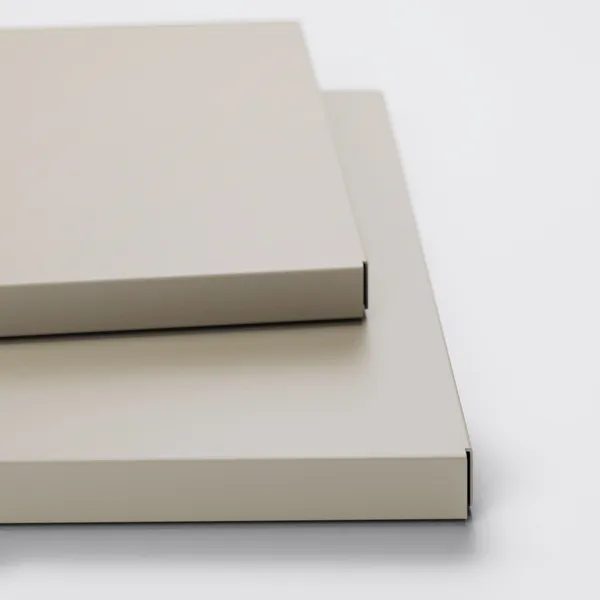 Hylde Til Store Skab Med 2 Døre Sæt af 2 Pebble Grey