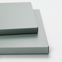 Shelf for Store Cabinet with 2 Doors Set of 2 Slate Grey