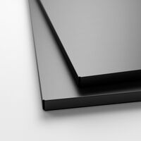 Shelf for Store Cabinet with 1 Door Set of 2 Anthracite
