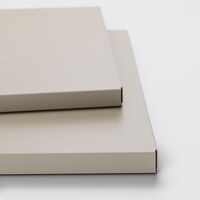 Shelf for Store Cabinet with 1 Door Set of 2 Pebble Grey
