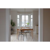 Heart'n'Soul Dining Table L120 Oak/Cloud Grey