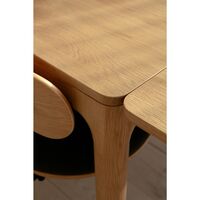 Heart'n'Soul Dining Table L120 Oak/Cloud Grey