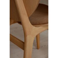 A Conversation Piece Dining Chair Oak/Sugar Brown