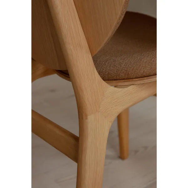 A Conversation Piece Dining Chair Oak/Sugar Brown