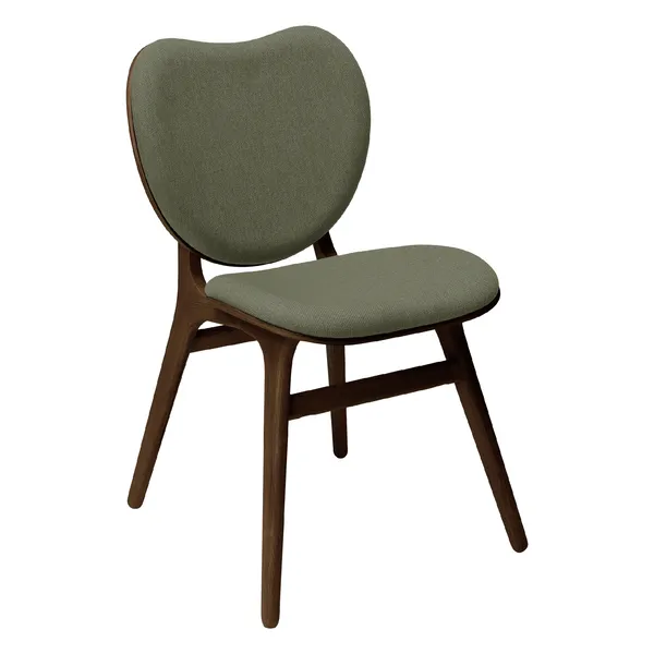 A Conversation Piece Dining Chair Dark Oak/Morning Meadows
