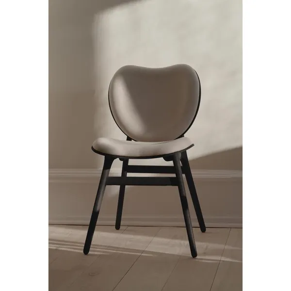 A Conversation Piece Dining Chair Black Oak/White Sand