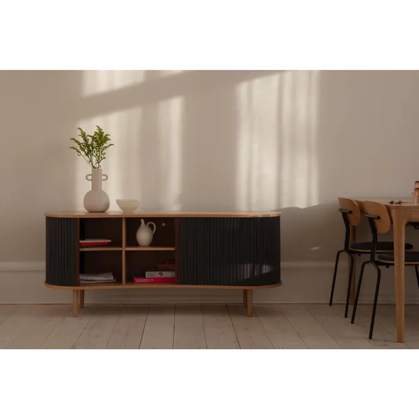 Audacious Sideboard Oak/White Sands