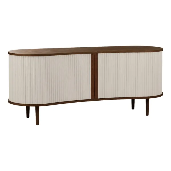 Audacious Sideboard Dark Oak/White Sands