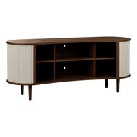 Audacious Sideboard Dark Oak/White Sands