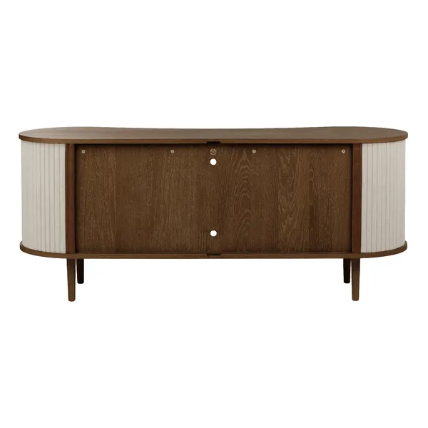 Audacious Sideboard Dark Oak/White Sands