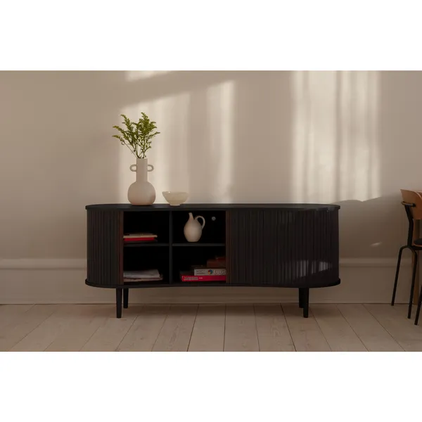Audacious Sideboard Black Oak/Sugar Brown