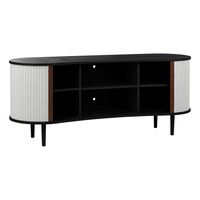 Audacious Sideboard Black Oak/Sterling