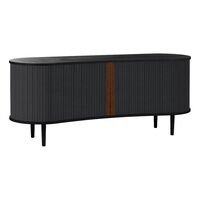 Audacious Sideboard Schwarz Eiche/Shadow