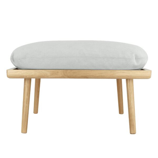 Lounge Around Shuffle Pouf Sterling