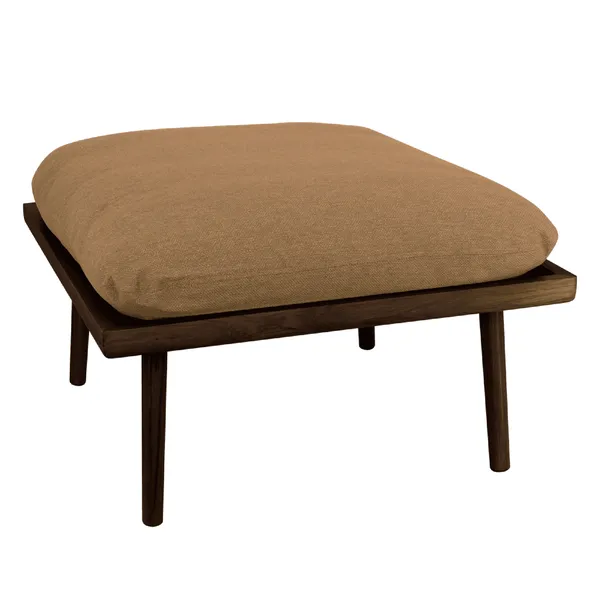 Lounge Around Shuffle Pouf Dark Oak/Sugar Brown