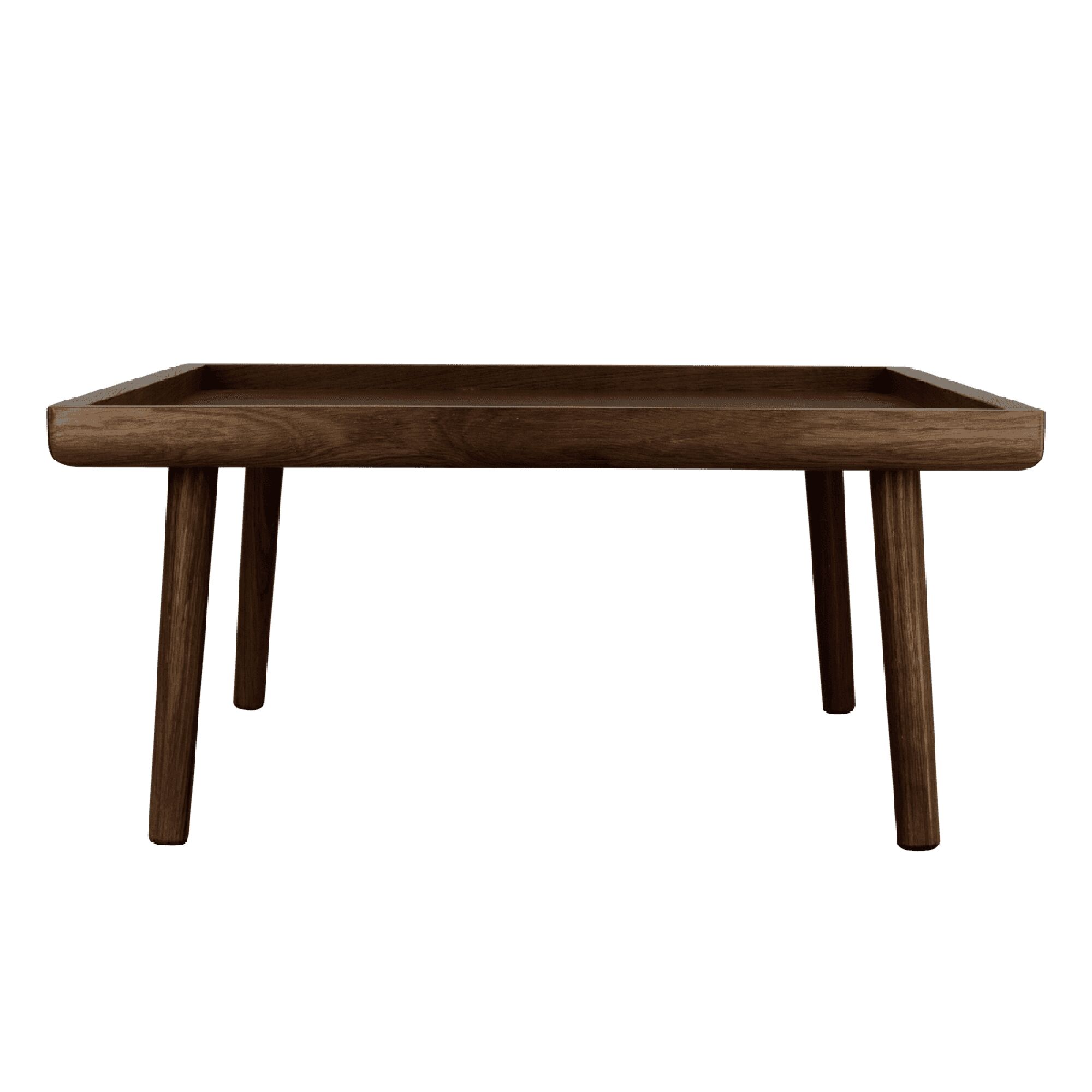 Table Basse Lounge Around Shuffle en Chêne Foncé