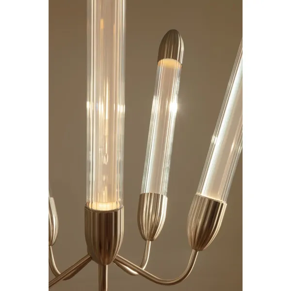 Lemon Squeeze Penta Pendant Long Polished Brass
