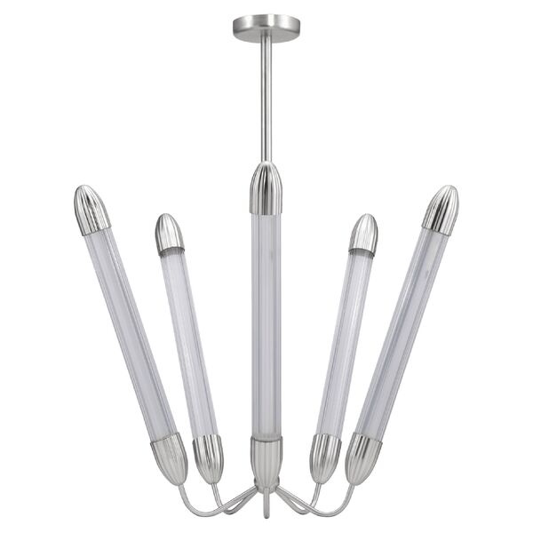 Lemon Squeeze Penta Hanglamp Lang Gepolijst Staal