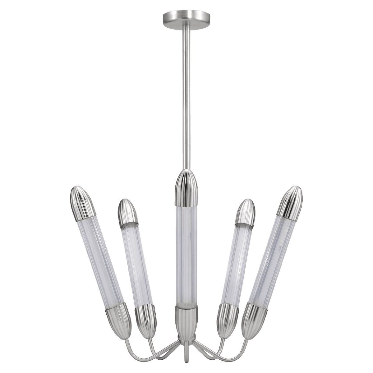 Lemon Squeeze Penta Pendant Short Polished Steel