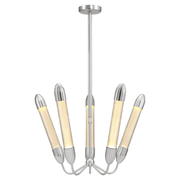 Lemon Squeeze Penta Pendant Short Polished Steel