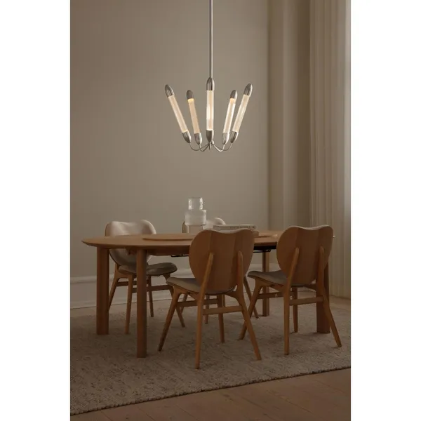 Lemon Squeeze Penta Pendant Short Polished Steel