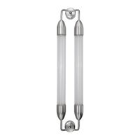Lemon Squeeze Double Wall Lamp Long Polished Steel