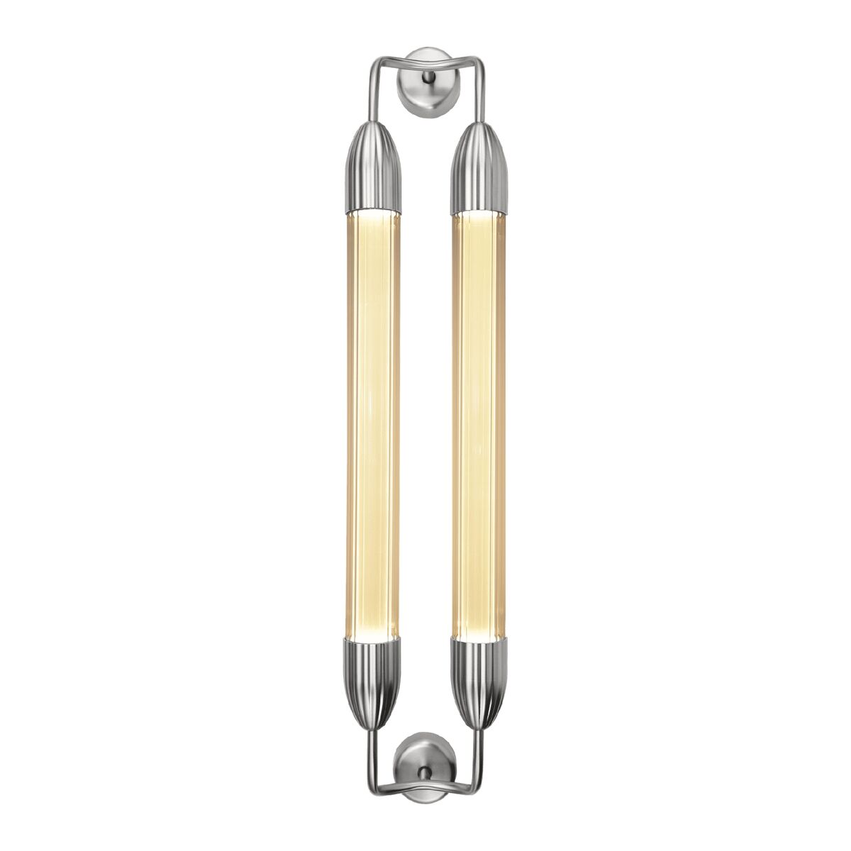 Lemon Squeeze Double Wall Lamp Long Polished Steel