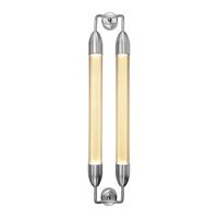 Lemon Squeeze Double Wall Lamp Long Polished Steel