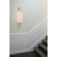 Lemon Squeeze Double Wall Lamp Long Polished Steel