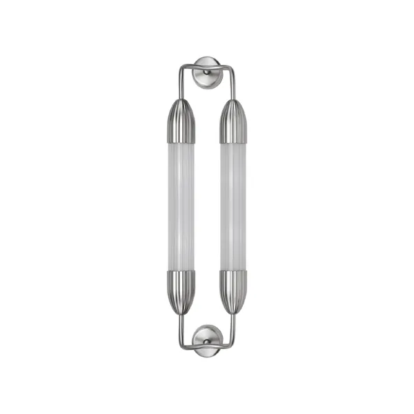 Lemon Squeeze Double Wall Lamp Short Polished Steel