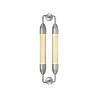 Lemon Squeeze Doppel Wandlampe Kurz Polierter Stahl