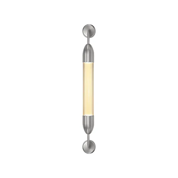 Lemon Squeeze Single Wall Lamp Short Polished Steel