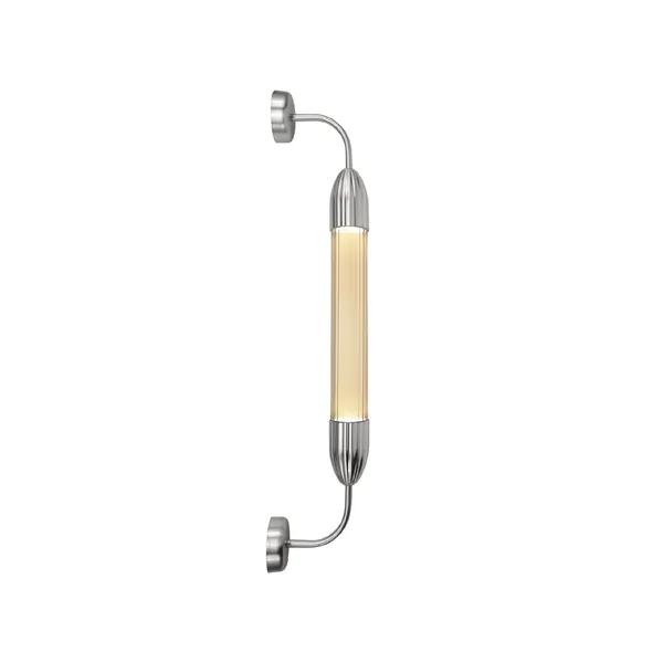 Lemon Squeeze Single Wall Lamp Short Polished Steel